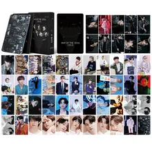  Kpop Bangtan Boys Lomo Map Poster New Album Map Of The Soul Tour Photocard Jung Kook Suga Jimin Jin Jhope 54 Sticks/set 