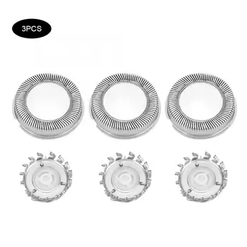 3pcs Steel Shaver Head Replacement Accessory Fit for Philip HQ4 HQ46 HQ481 HQ851 HQ6990 HQ803 Personal Care Appliance Parts 1