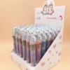 Cute Unicorn Power 10 Colors Chunky Ballpoint Pen Kawaii Rollerball Pen School Office Supply Gift Stationery Papelaria Escolar ► Photo 3/5