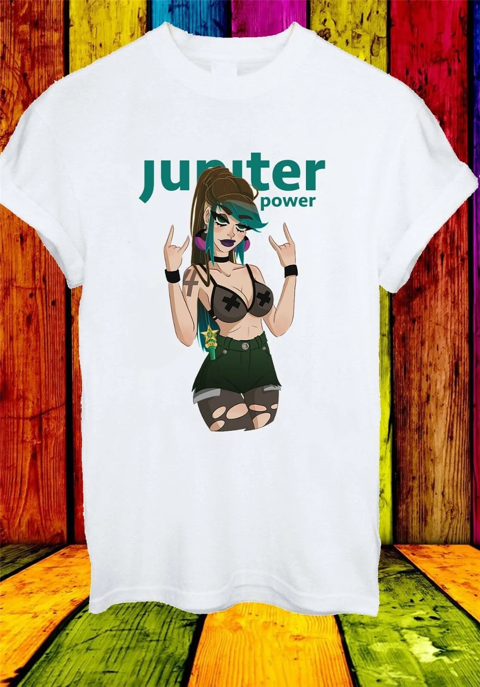 Makoto Kino Sailor Jupiter Moon Power Anime Manga Men Women Unisex T-Shirt 818 customize O Neck Tee Shirt | Мужская одежда