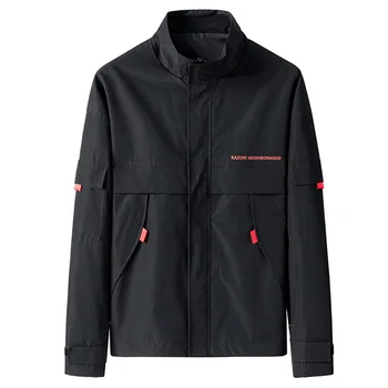 

Men's Fashion Autumn Jackets and Coats Students Youth Man Windbreaker Cargo Outerwear Male Hip Hop Windbreaker Streetwear ,GA442
