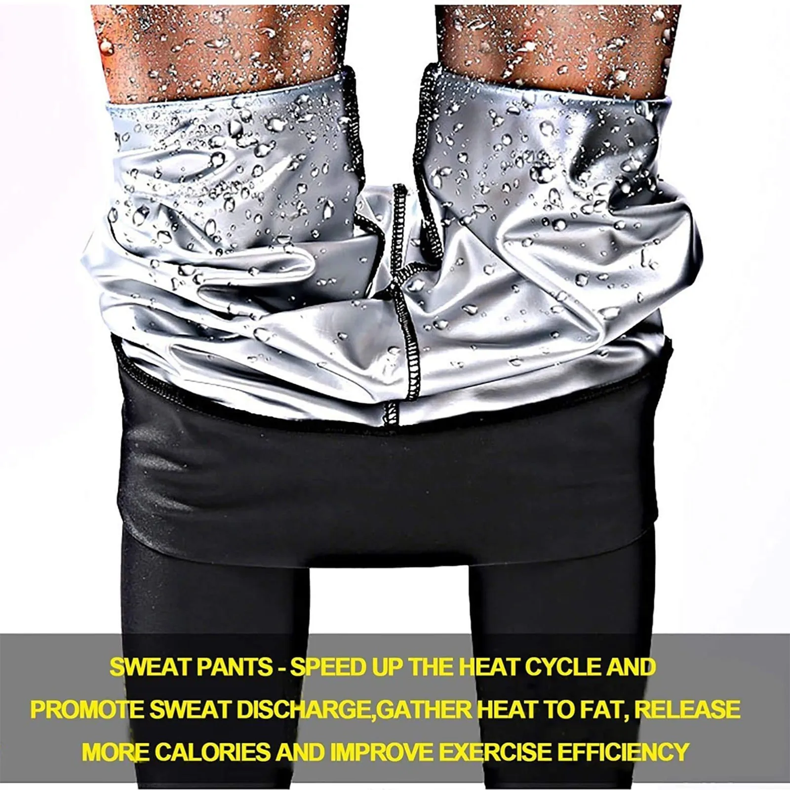 Sweat Sauna Pants Body Shaper Weight Loss Slimming Pants Women Waist Trainer Tummy Hot Thermo Sweat Leggings Fitness Workout tights for women