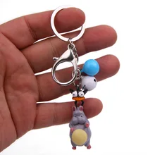 Мухи мышь колокольчик карабин гаражный комплект креативный ключ цепь автомобильный брелок корейский стиль пары сумочка кулон