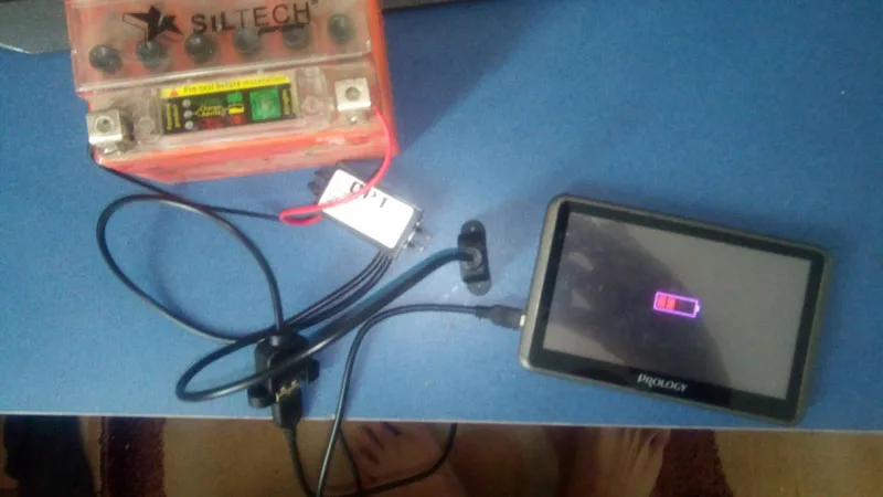Адаптер 12 В до 5 В пост 3A 15W дубль напряжение на выходе USB адаптер питания DC-DC преобразователя постоянного тока