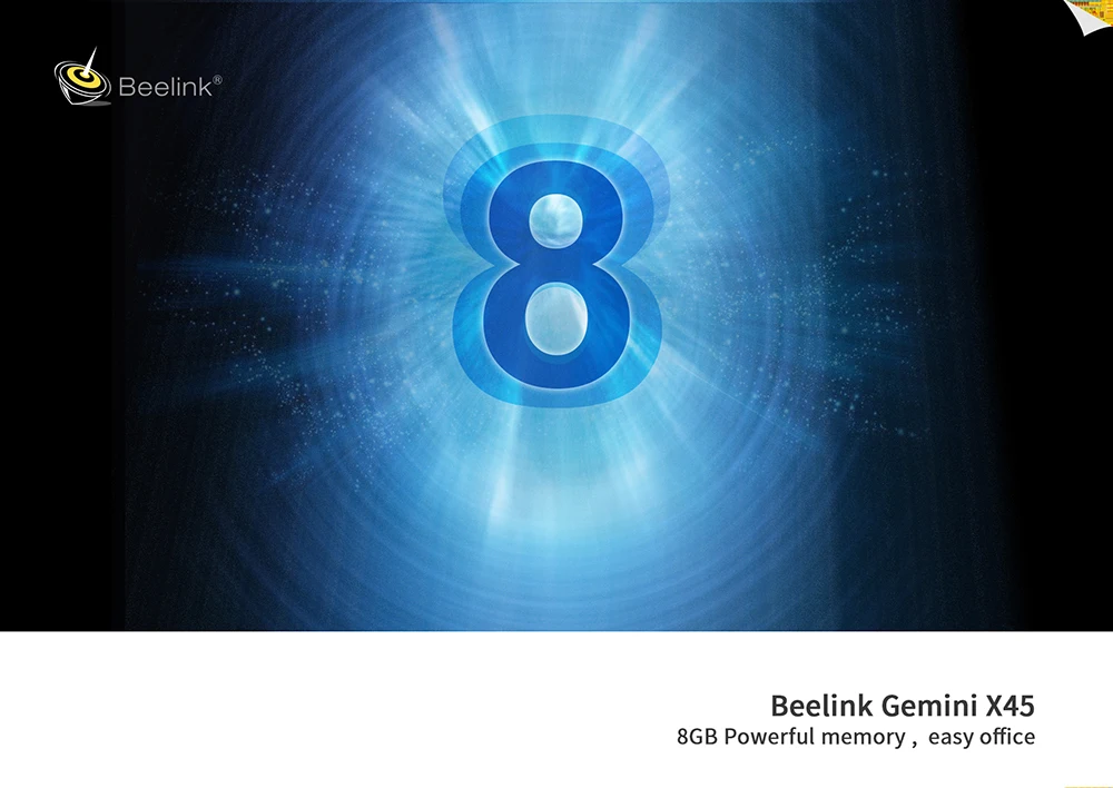 Beelink Мини ПК Gemini X45 Intel J4105 Win10 8 ГБ ОЗУ 256/512 ГБ mSATA SSD USB 3,0 1000 Мбит/с wifi BT4.0 Карманный пк Windows и Linux