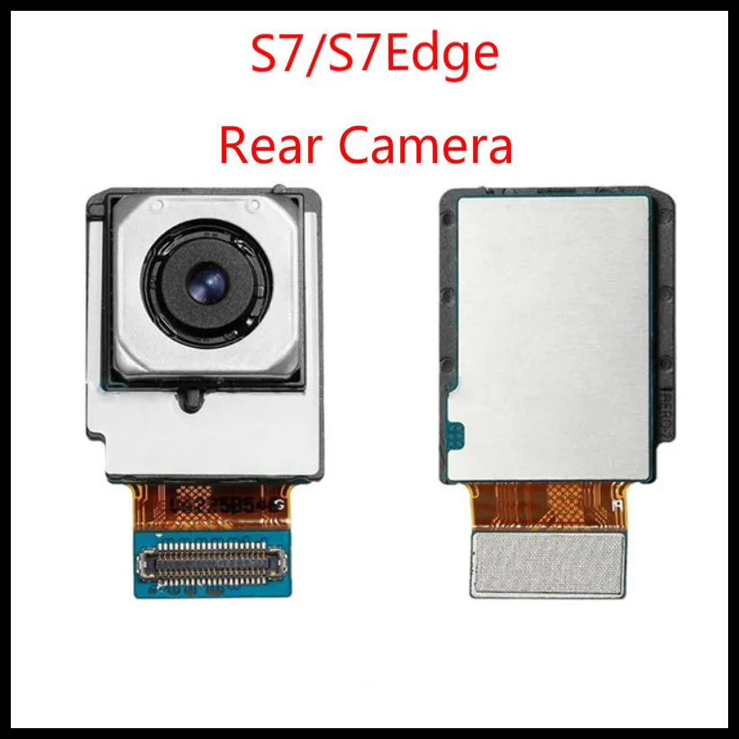 Высокое качество для Samsung Galaxy S7 G930F G930 G9350 Edge G935F Модуль задней камеры большая