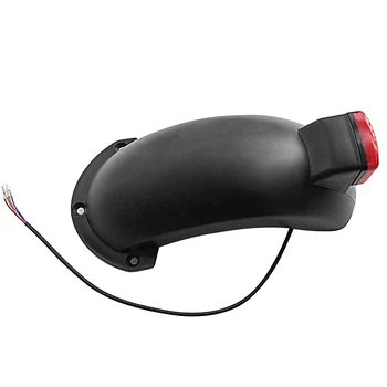 

Janobike-T10-Electric-Scooter-Fender-Plastic-Rear-Mudguard-with-LED-Light
