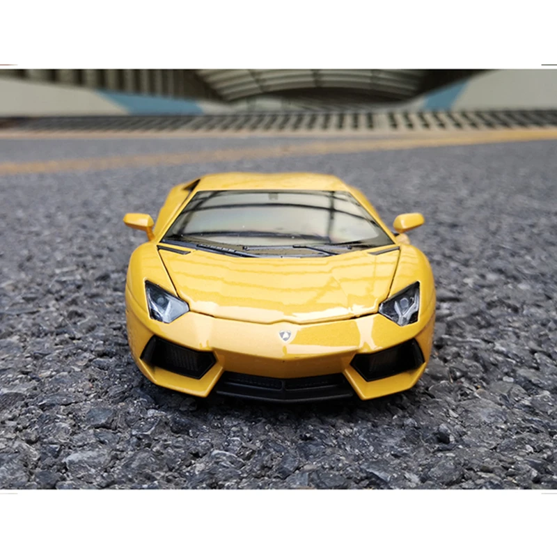 WELLY 1:24 Lamborghini Aventador LP700 4 литая Игрушечная модель автомобиля металлические игрушки