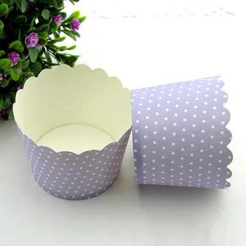 

Clearance small high temperature resistant mechanism cup small cake baking cupcake holder 50 packs of random styles of 50 packs