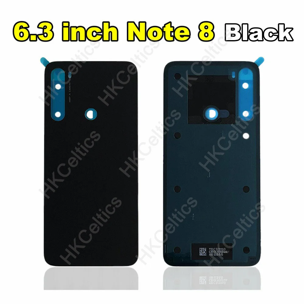Чехол для батареи для mi Xiaomi mi, стеклянный чехол для Xiao mi Red mi Note8 Pro Note 8 Pro, задняя крышка для батареи с объективом камеры