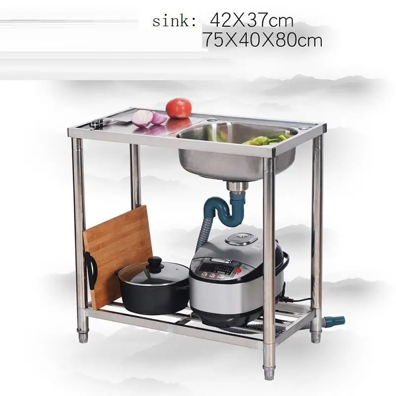 Портативный Banheiro кран Evier Lavandino Lavello Cucina кухня Куба Pia Cozinha Lavabo De Cocina Fregadero мойка овощей - Цвет: Version V