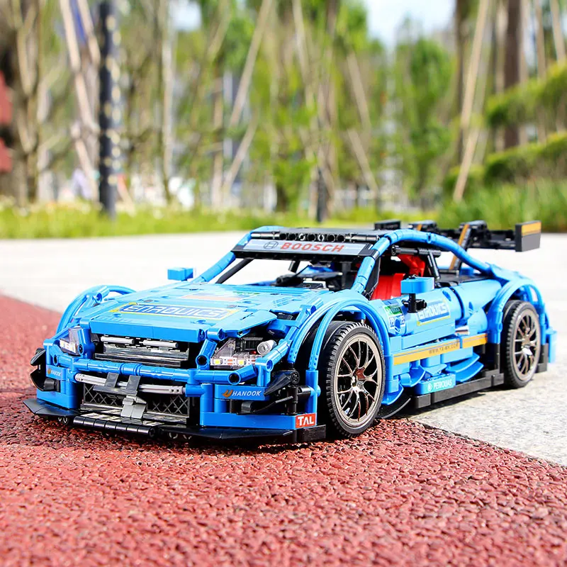 DHL Yeshin 20005 Technic App Control синий комплект гоночных автомобилей Совместимость MOC 6687