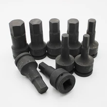 3/" Dr Long reach 100 мм сверхмощный шестигранный Бит гнездо 10 мм/12 мм/14 мм/17 мм/19 мм/21 мм/22 мм/24 мм/27 мм/30 мм /, маленького размера, круглой формы с диаметром 32 мм