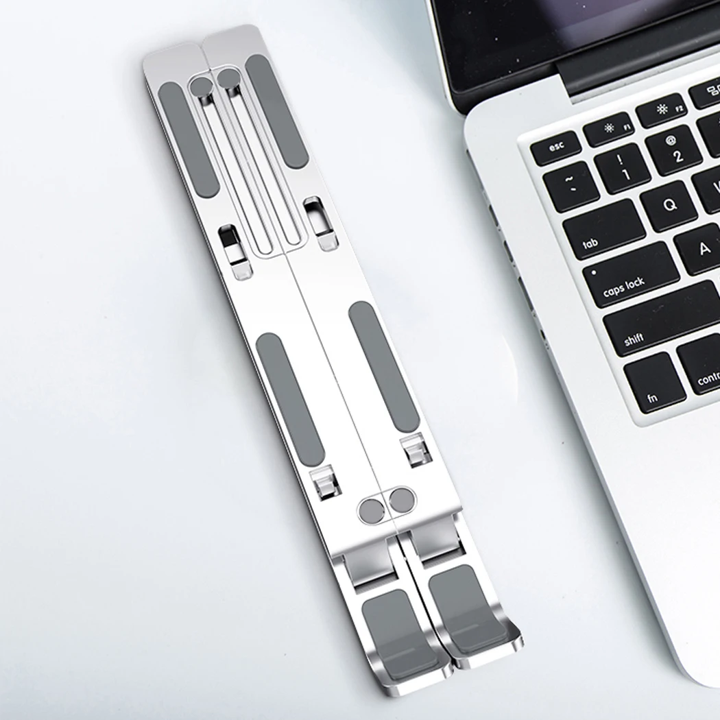 Foldable Portable Laptop Stand Adjustable Aluminum Tablet Holder 11'' to 15.6"