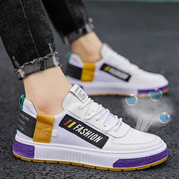 

Damyuan Men Casual Shoes Fashion Male Sneakers Breathable Sports Running Shoes for Man Zapatos De Hombre Non-Leather Loafers