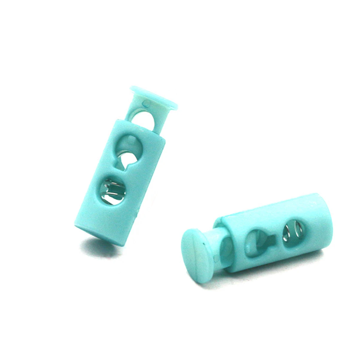 10 Pz/pacco Cavo Di Blocco Toggle Stopper Cavo Di Plastica Fibbia Toggle Clip Indumenti/Zaino Accessori Nero - Foto 4