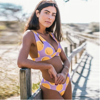 

Solid Bikini Set 2019 Sexy Push Up Swimwear Women Brazilian Swimsuit Low Waist Biquini Halter Two Pieces Bathing Suit