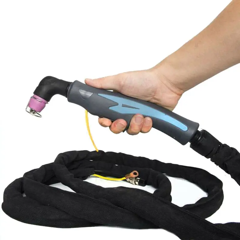 

18MM Max Cutting Thickness Arc Air Plasma Cutter Torch WSD60 Torch AG60 SG55 WSD60 Cutting Completed