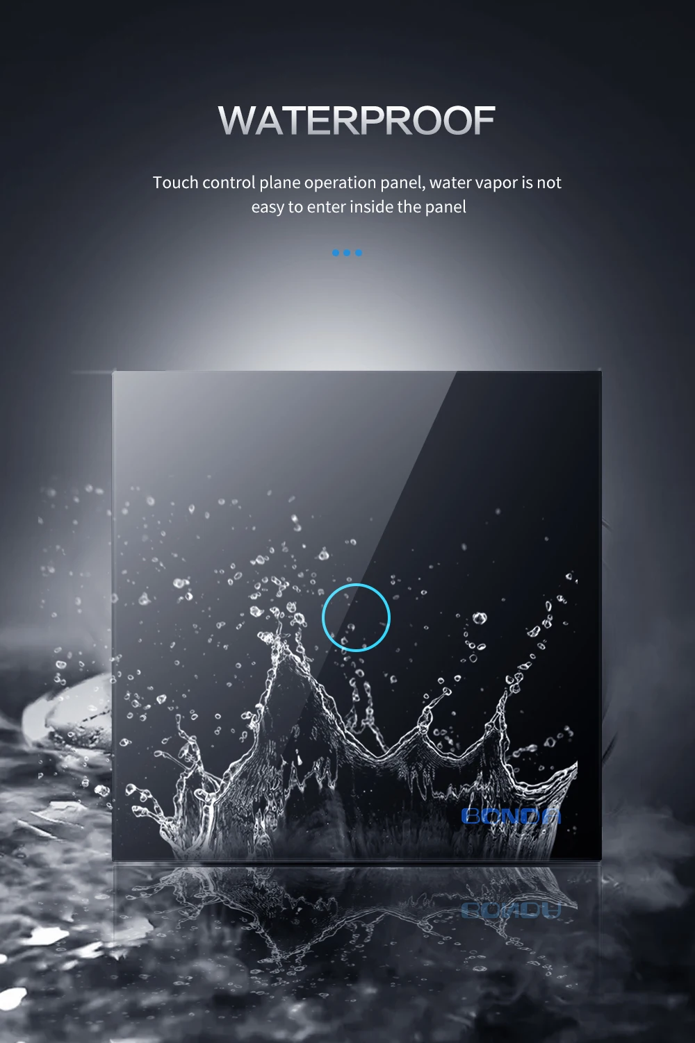 da ue cristal temperado painel vidro 1