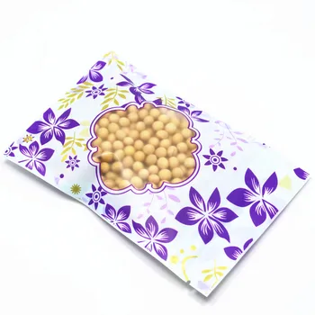 

12*20cm 100Pcs/Lot Plastic Ziplock Self Seal Zipper Top Packing Pouch Poly Event Pack Package Packaging Bags With Clear Window