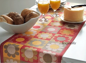 

Simple European tablecloth, flower tablecloth table flag, high-end table flag decoration