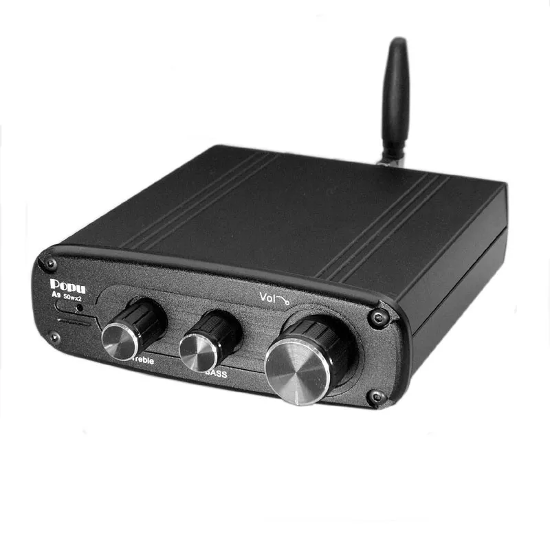 Цифровой усилитель мощности TPA3116 QCC3003 Bluetooth 5 0 50 Вт * 2 стерео аудио ES9018 независимое