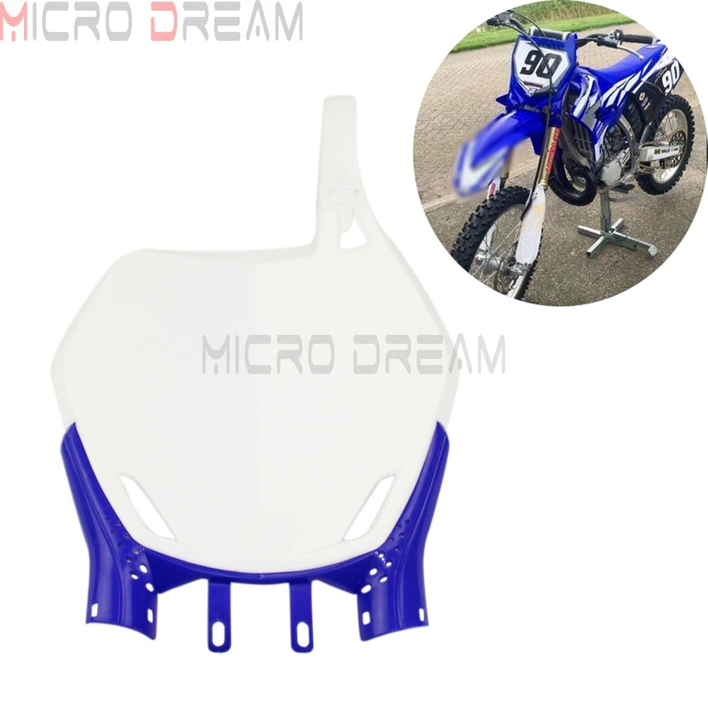 Universal Dirt Pit Bike Motocross Front Number Plate Holder For Yamaha Wrf  Yz Ttr Wr Xt 85 125 150 230 250 350 426 450 Blue - Covers & Ornamental  Mouldings - AliExpress