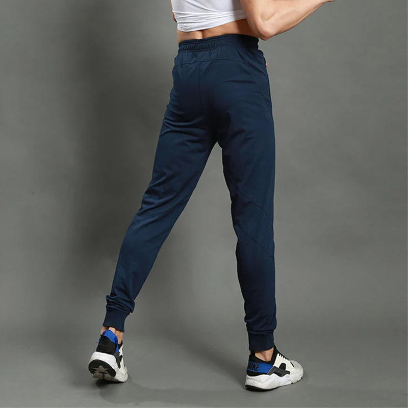 NEW Fashion Mens Running Pants High Quality Gym Sportswer Autumn Winter Leisure Harem Sweatpants Black Solid Skinny Trousers