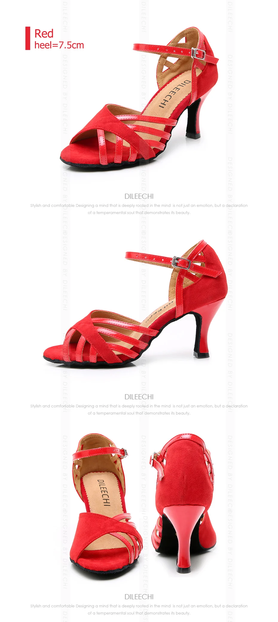 鞋子图片展示-红色-1