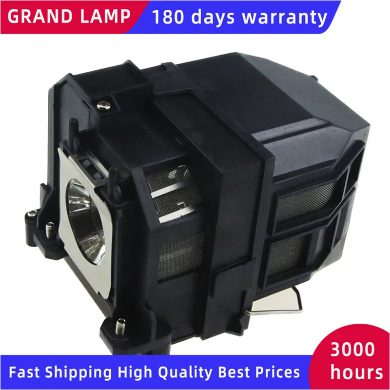 Lámpara de proyector Compatible con carcasa ELPLP71 para EPSON EB-470, EB-475W, EB-480, 475WI, 485WI, 180 días de garantía