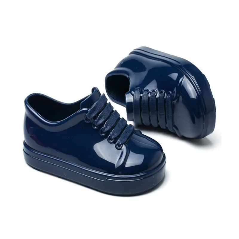 Mini Melissa/босоножки для девочек; Новинка; повседневные тонкие туфли с Микки-Маусом и бантом для девочек; прозрачная обувь ярких фруктов; водонепроницаемые прозрачные сандалии; обувь
