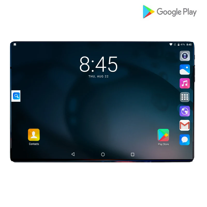 

New 2.5D Glass Large 10inch tablets Octa Core 3G 4G LTE Android 9.0 6GB RAM 64GB ROM Dual SIM Card WiFi GPS Tablets Pad