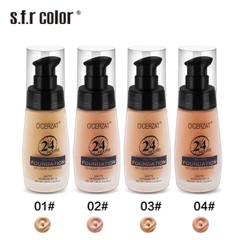 

2020 New S.f.r Color Face Liquid Foundation Make-up Liquid 24H Long Lasting Waterproof Concealer Make-up Women Beauty