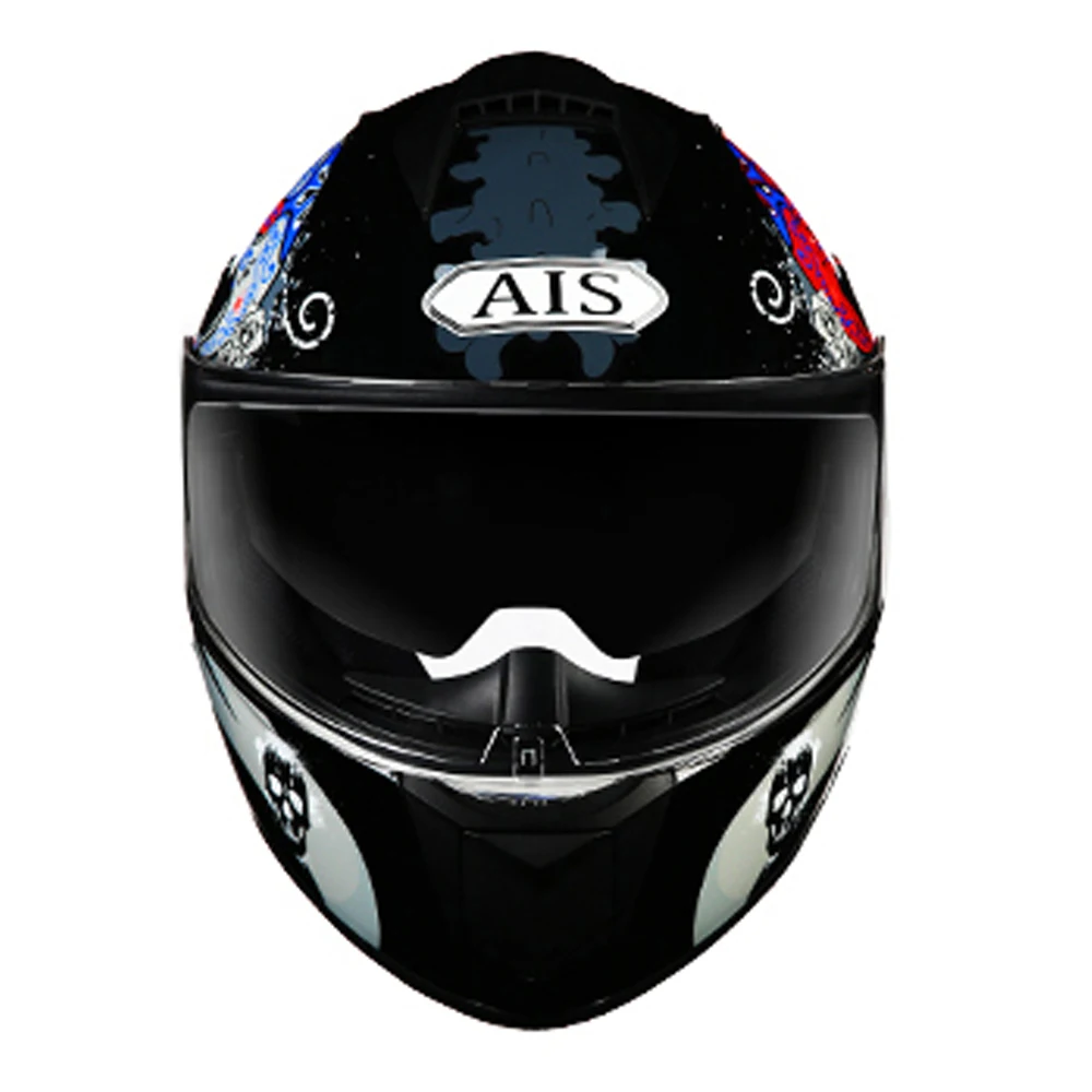 AIS мотоциклетный шлем Casco Moto шлем для мотокросса мотоциклетный шлем мото с двойными линзами Полнолицевые Шлемы Capacete De Motocicleta