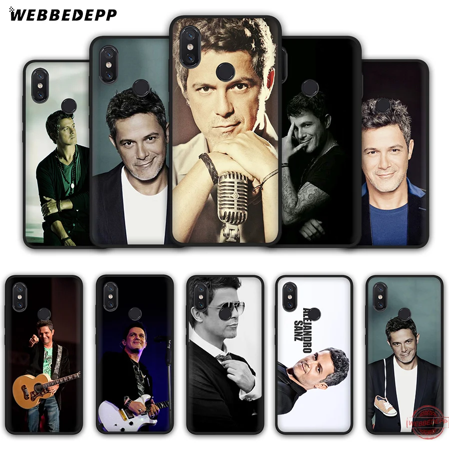 WEBBEDEPP Модный мягкий чехол Alejandro Sanz для Xiaomi Mi A3 9 9T 10 Lite CC9E Max 3 Redmi 7A K20 Pro K30 X2 |
