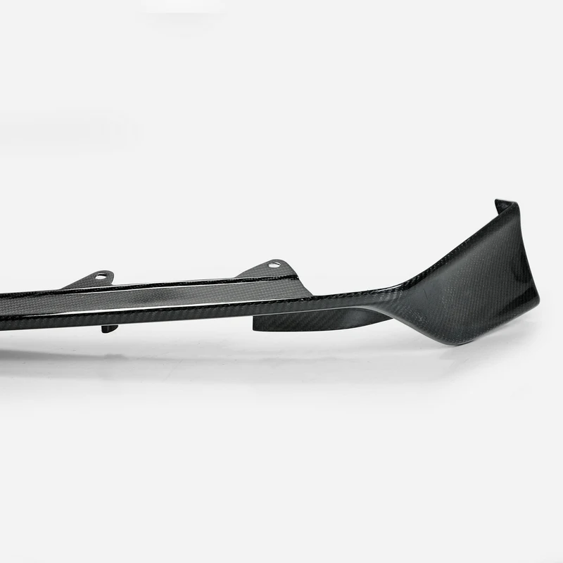 Для Honda НА Civic type R FK8 5 дверной люк OEM стиль углеродного волокна передний блеск для губ отделка бампера сплиттер Fibre набор спойлеров