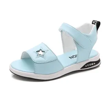 

Kids Baby Sandals Girls Summer Sports Shoes Butterfly Children Beach Sandal Microfiber Leather Girls Princess Shoes