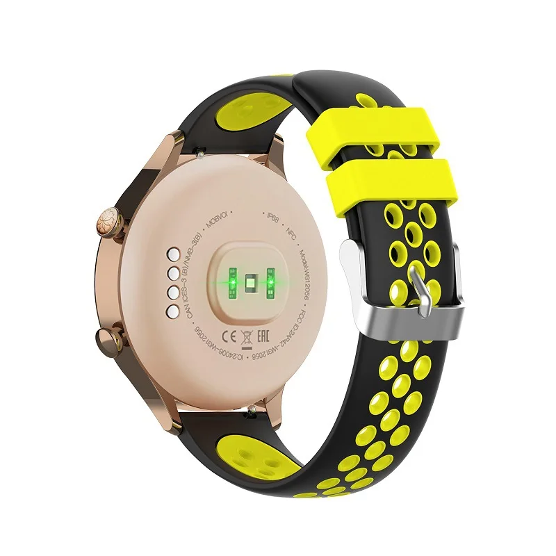 Силиконовый ремешок часов Ремешок Для huawei Watch1 Honor S1 Fit B5 сменный Браслет для Fossil Gen 4 Q Venture HR