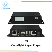 Colorlight C3 display led jogador caixa de remetente offline assíncrona media player