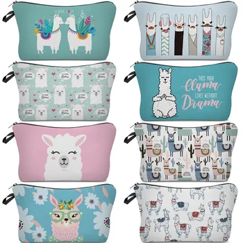 

Make Up Organizer Fashion Printed Women Makeup Bags Waterproof Cosmetics Bag For Travel Lady Tote Washing Toiletry Pouch Bags