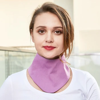 

Daily Office Radiation Shield Soft Double Layer One Size Home Phone Computer For Thyroid Protective Collar Scarf Neck Cover