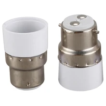 AC 220V B22 к E14 Цоколь розеточный светильник лампа адаптер держатель 4 шт