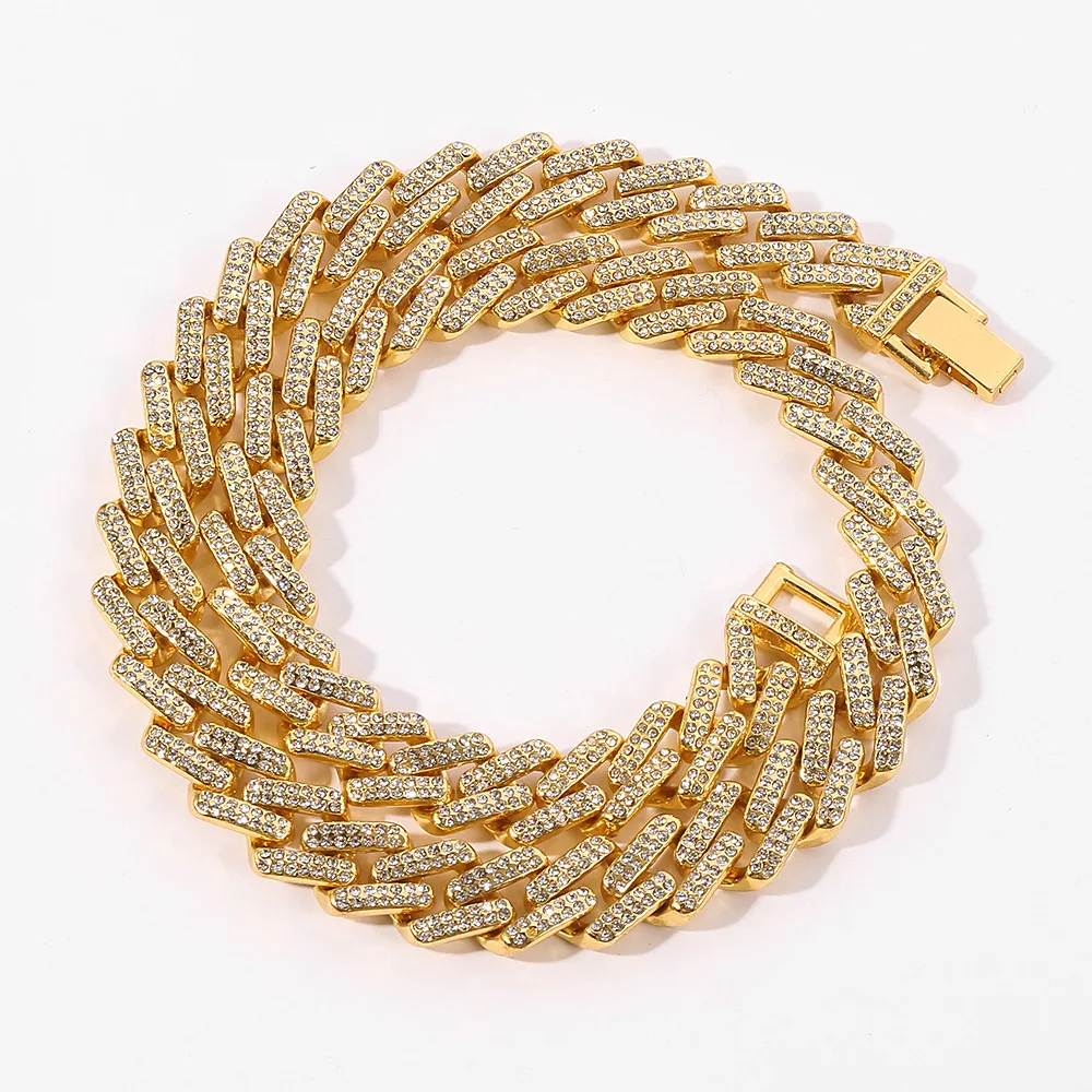 Аксессуары для мужчин новинка 2020 браслет в стиле хип хоп с бриллиантами