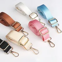 Sangle de sac en nylon pour femme, large sangle de remplacement, 1.3m de long, accessoires de messager, mode initiée 1