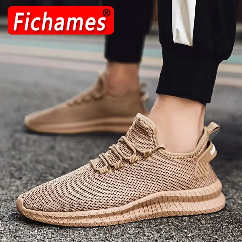 Zapatos informales transpirables para Hombre, zapatillas suaves de malla, Zapatos informales de tela, para verano