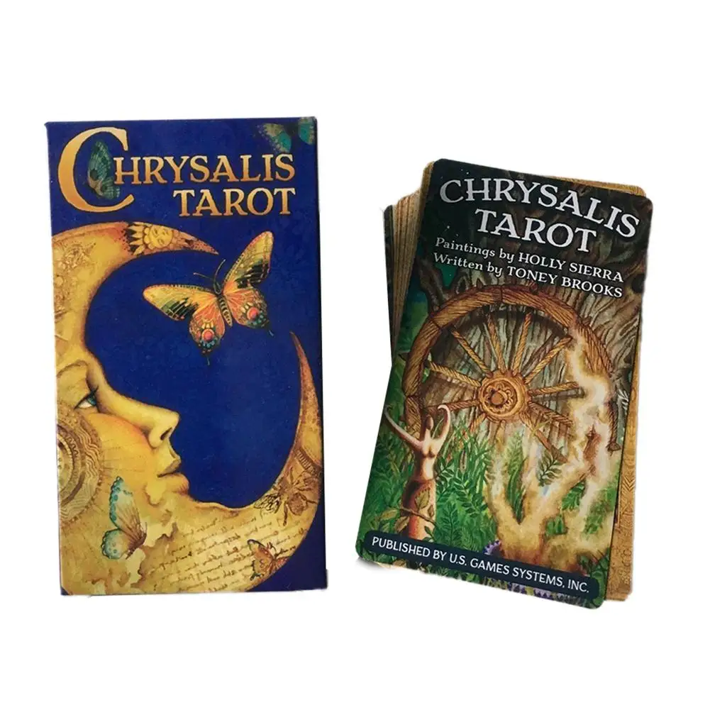 78 шт. Chrysalis Tarot настольная игра s карты для личного использования семейные вечерние настольные игры 78 карт колода