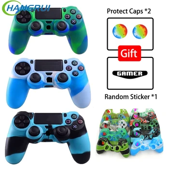 

Soft Silicone Controller Case For SONY Playstation 4 PS4 Slim Rubber Grip Protective Cover For PS4 Pro Slim Gamepad Controle