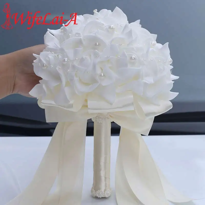 WifeLai A Cheapest PE Rose Bridesmaid Wedding Foam Flowers Rose Bridal