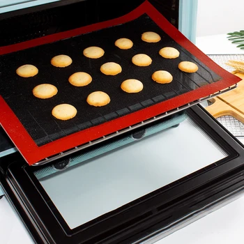 

Non-Stick Perforated Silicone Baking Mat DIY Cookies Bread Candies Biscuit Tools Reusable Oven Sheet Liner Pads Baking Tools