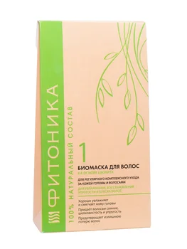 

Bio-mask for hair fitonic № 1 "moisturizing, elasticity and Shine"